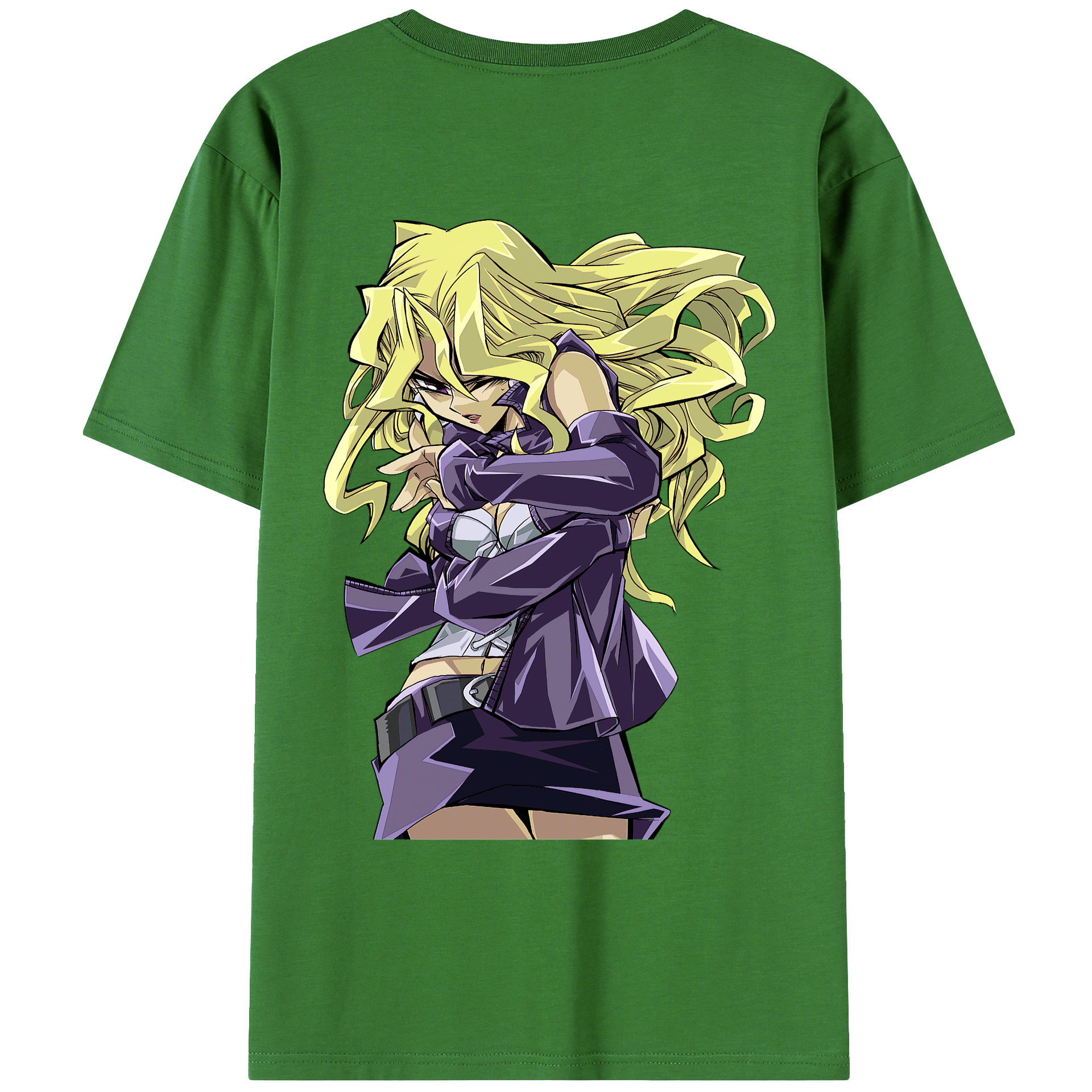 （画像用） 遊☆戯☆王 Yu-Gi-Oh! レディース半袖Tシャツ(バックプリント)